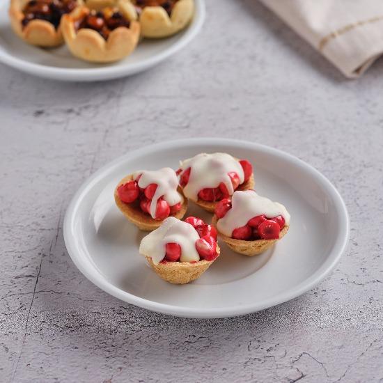 Frambuazlı Fındıklı Tart